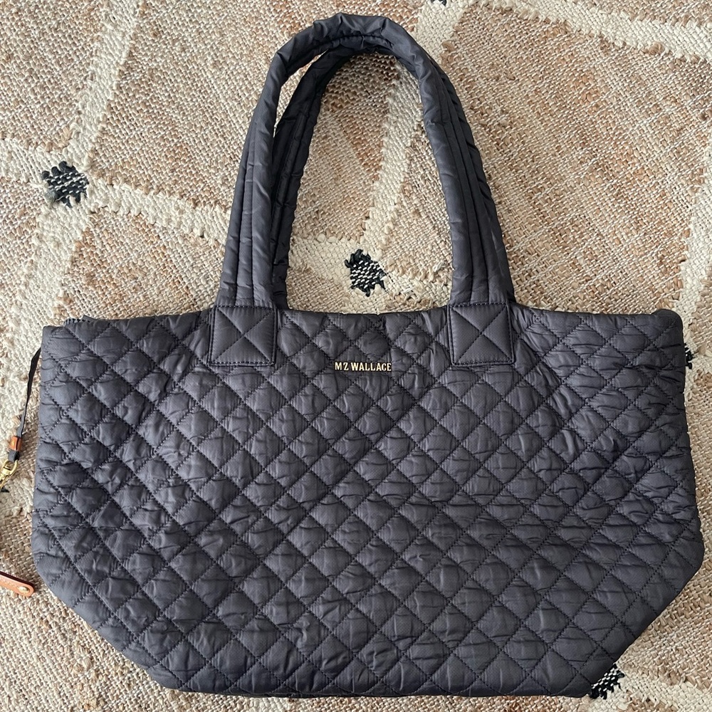 MZ Wallace Metro Tote Large in Magnet Gray - Picture 4 of 17
